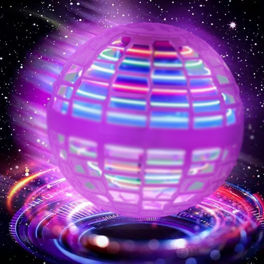 Drone Battery Box - Flying Orb Boomerang Ball LED Lights