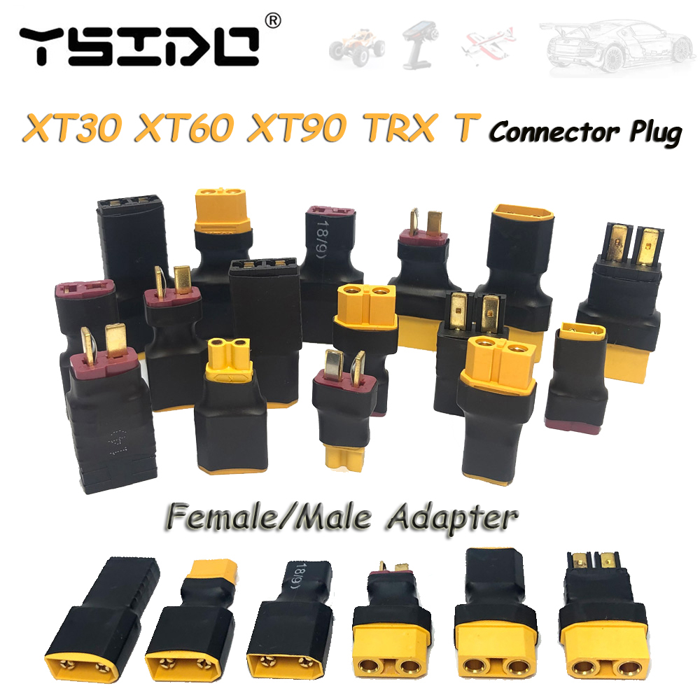 Drone Battery Connector - RC Model Adapter XT30 XT60 XT90