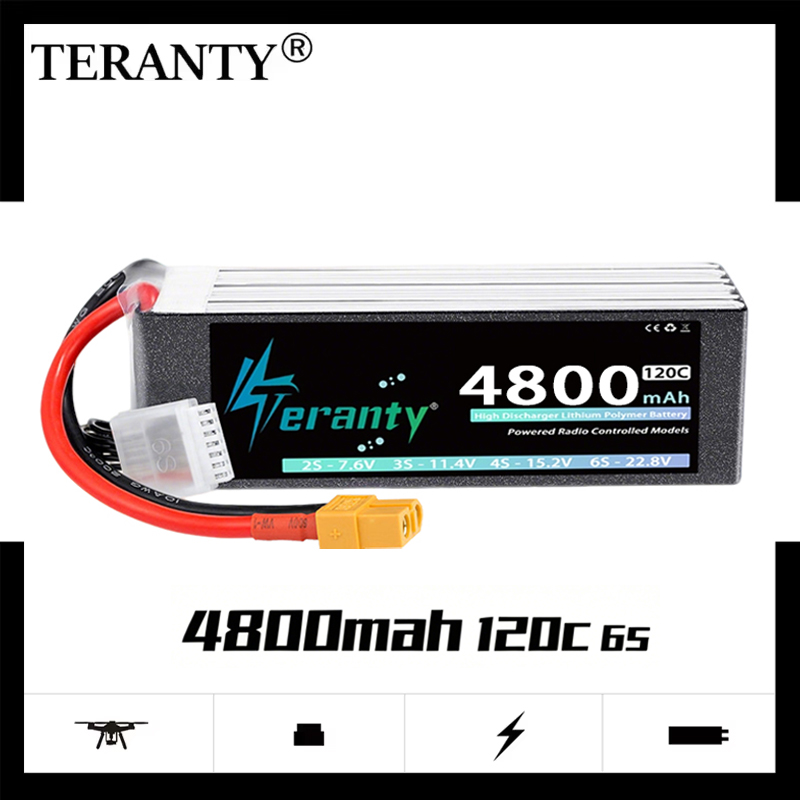 Drone Battery 6S - TERANTY 6S 4800mAh Lipo Battery 22.8V