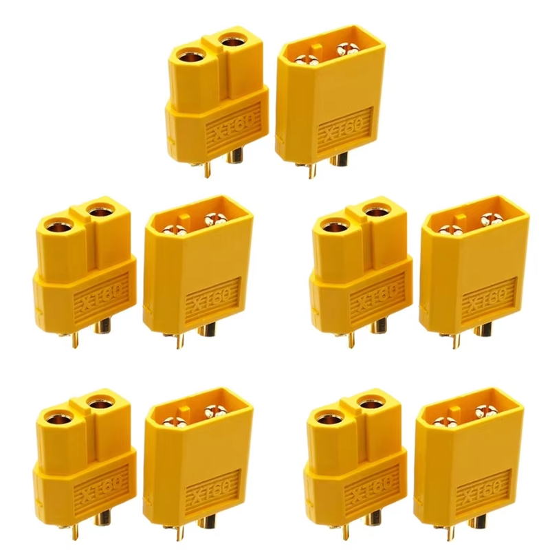 Drone Battery Connector - 10PCS XT60 Battery Connector Male Plug