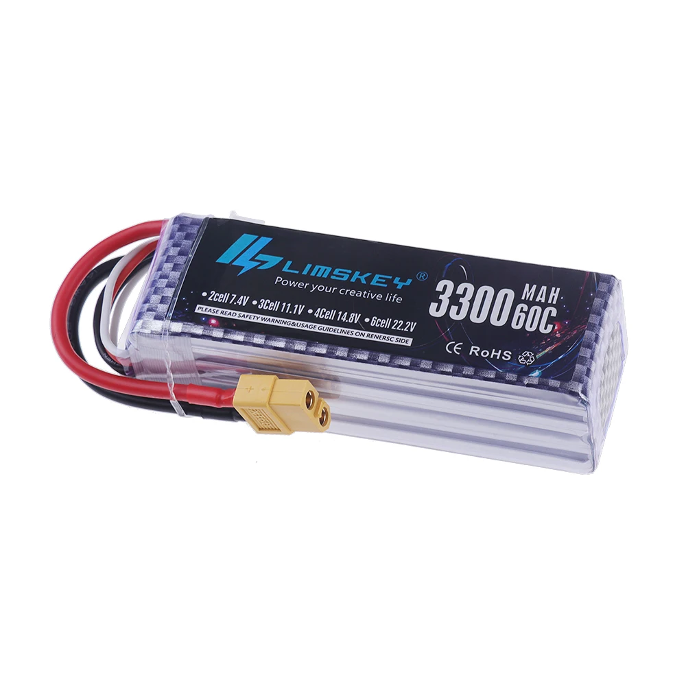 4S LiPo Battery 14.8V 3300mAh  - огляд і ціна Drone Battery 4S