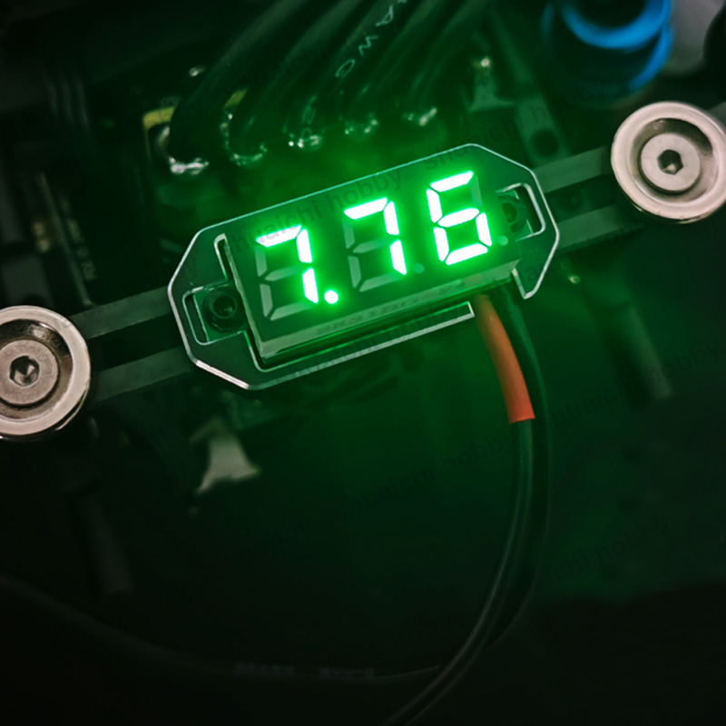 1PCS 2.5-40V RC Voltmeter Colo - огляд і ціна Drone Battery Alarm
