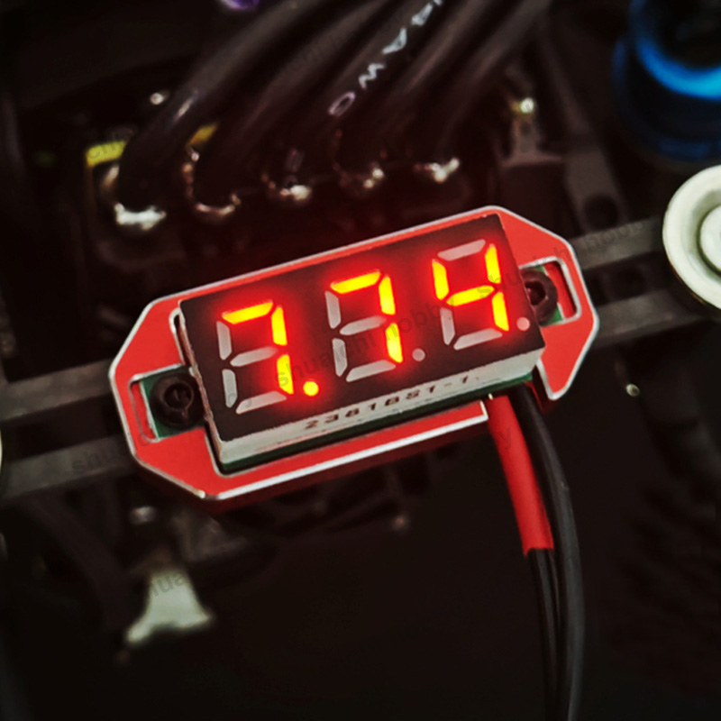 1PCS 2.5-40V RC Voltmeter Colo - огляд і ціна Drone Battery Alarm