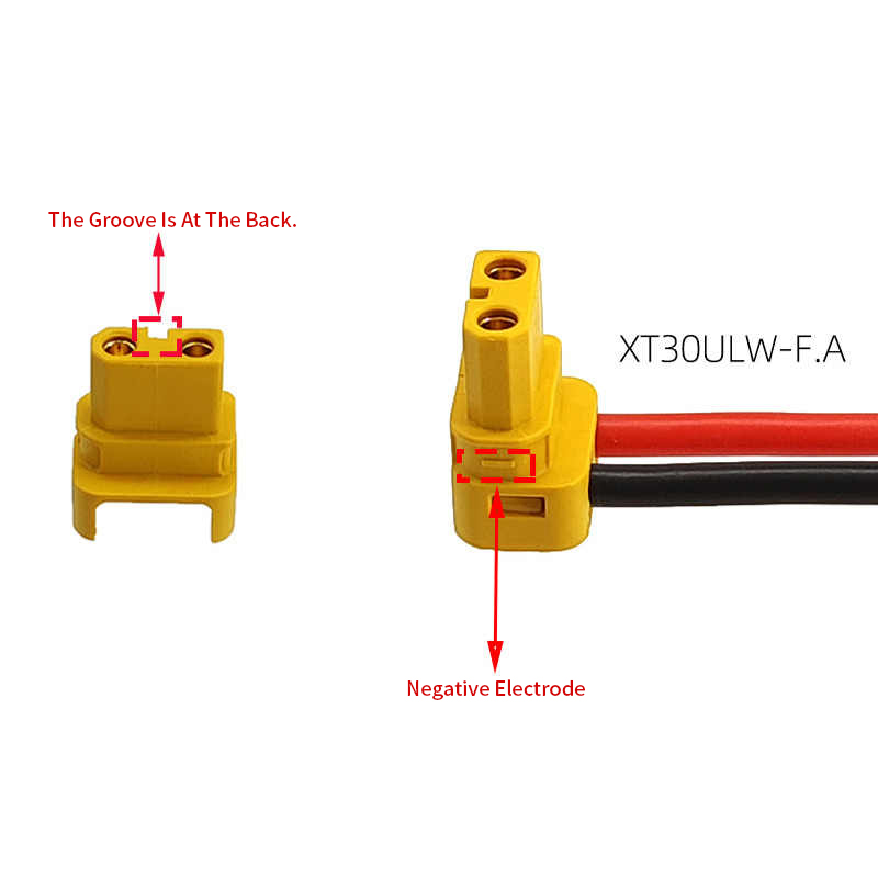 Elbow XT30U Banana Plug Line X - огляд і ціна Drone Battery Connector