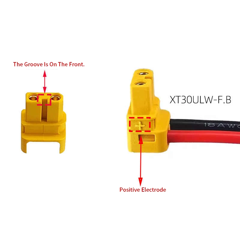 Elbow XT30U Banana Plug Line X - огляд і ціна Drone Battery Connector
