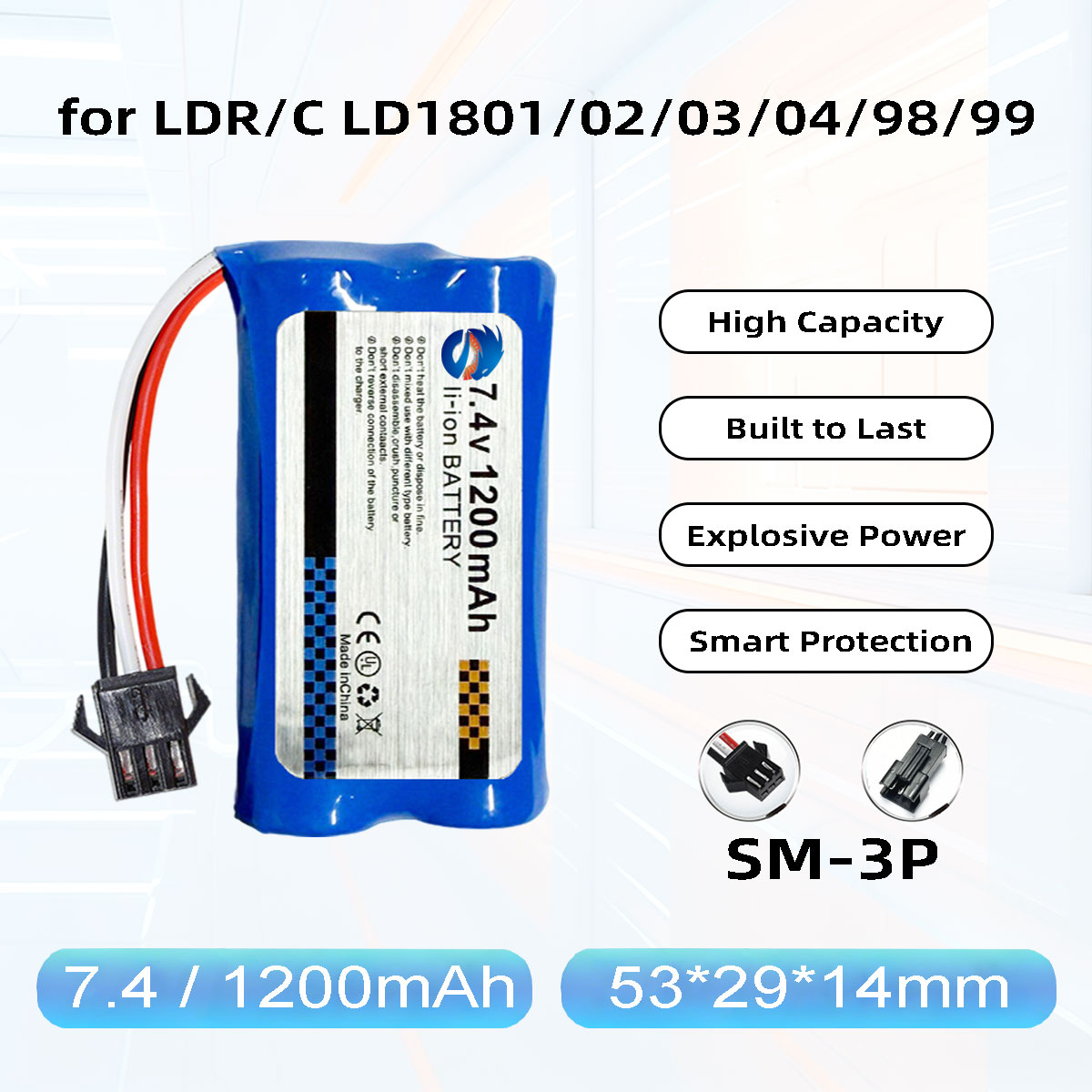 Skymaker 2S Li-Ion Battery 7.4 - огляд і ціна Drone Battery Li-Ion