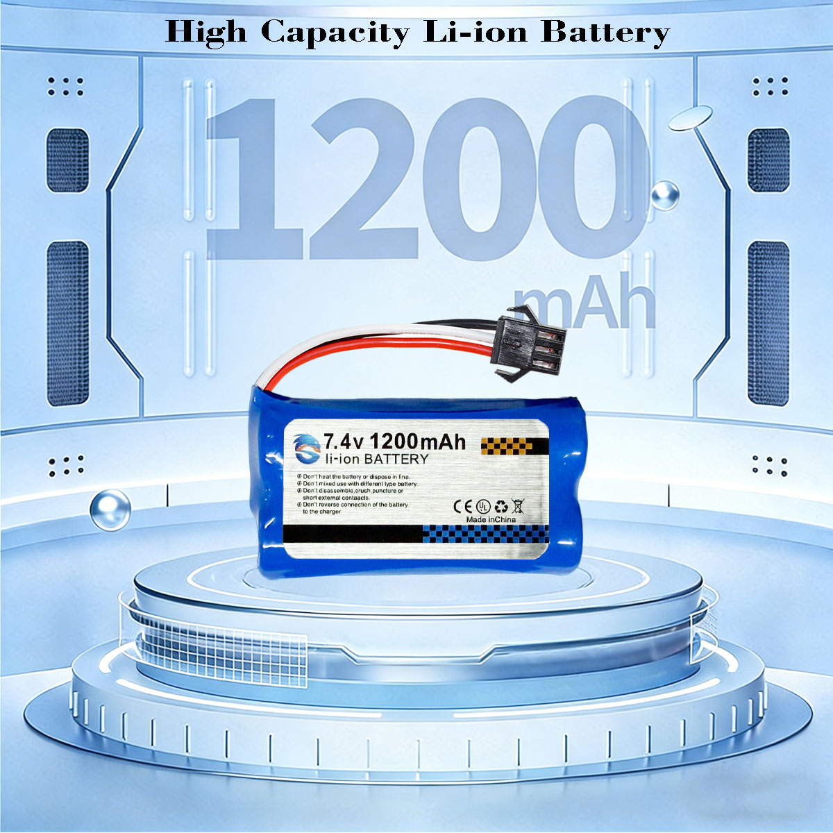 Skymaker 2S Li-Ion Battery 7.4 - огляд і ціна Drone Battery Li-Ion