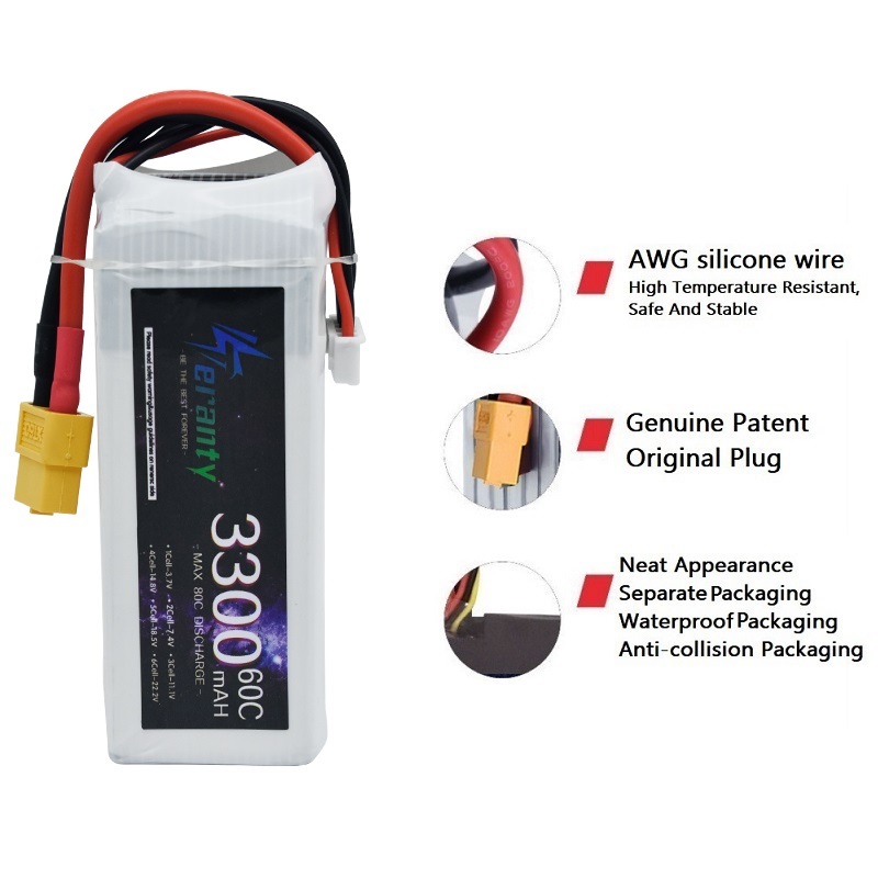 LiPo Rechargeable Battery 4S 3 - огляд і ціна Drone Battery 4S