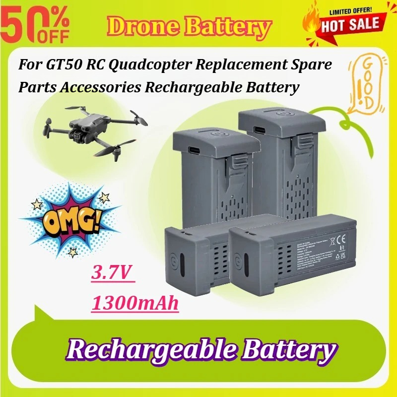 New 1-5Pcs 3.7V 1300mAh  Drone - огляд і ціна Drone Battery Li-Ion