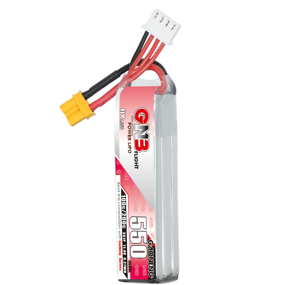 GNB HV 11.4V 550mAh 100C/200C  - огляд і ціна Drone Battery Lipo