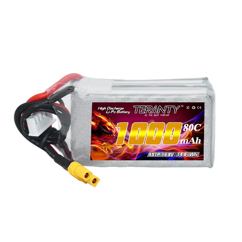 TERANTY 4S 1000mAh 14.8V 80C/1 - огляд і ціна Drone Battery Lipo