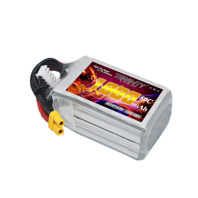 TERANTY 4S 1000mAh 14.8V 80C/1 - огляд і ціна Drone Battery Lipo