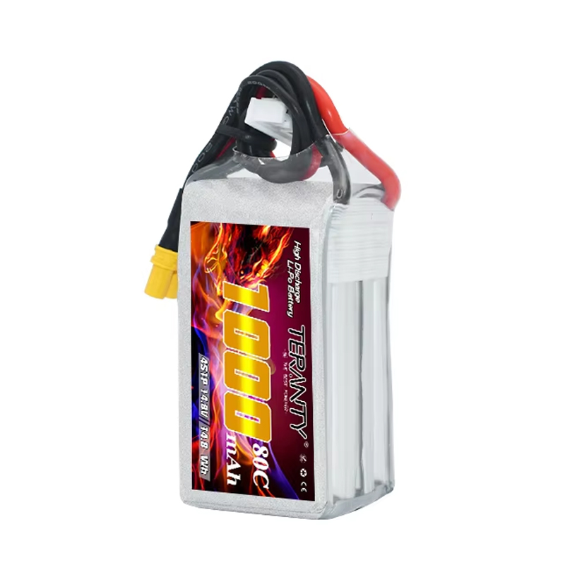 TERANTY 4S 1000mAh 14.8V 80C/1 - огляд і ціна Drone Battery Lipo