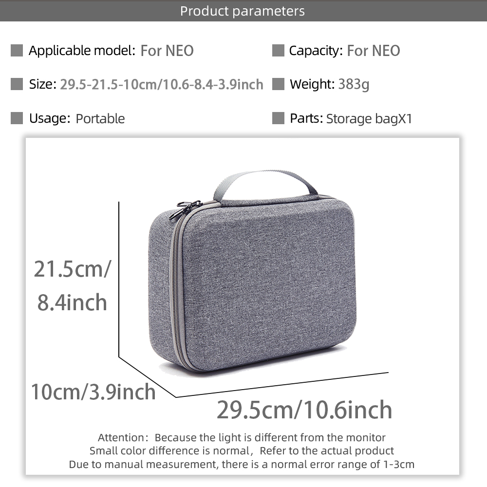 Protective Storage Case Travel - огляд і ціна Drone Battery Bag