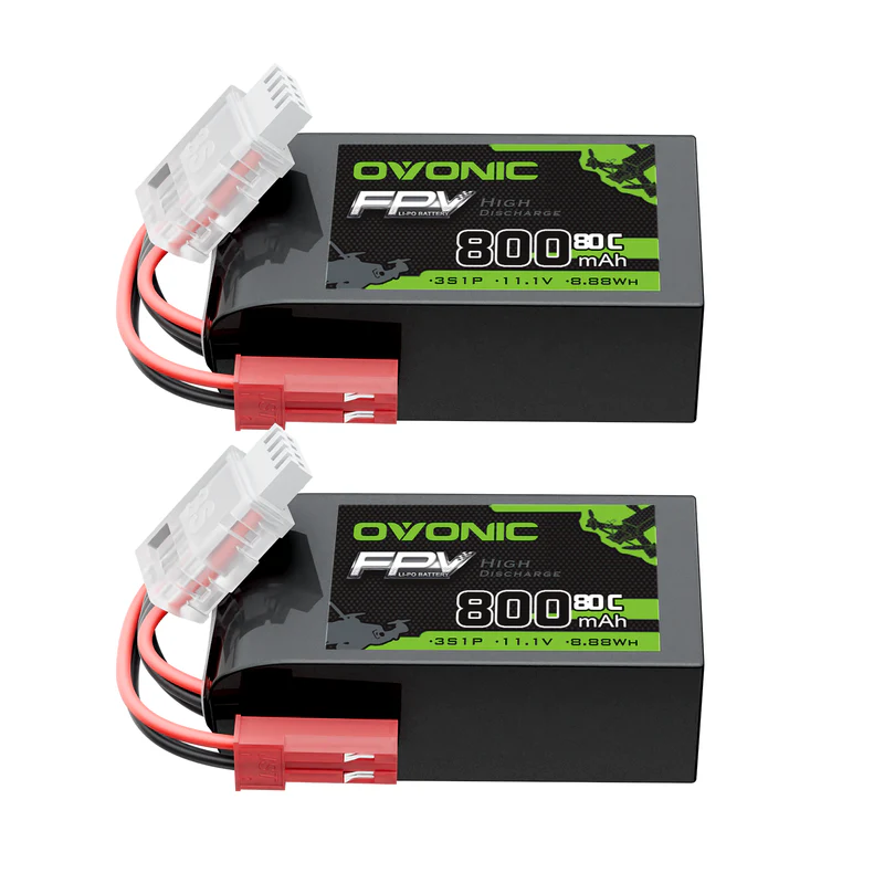 OVONIC 11.1V 80C 800mAh 3S LiP - огляд і ціна Drone Battery Bag