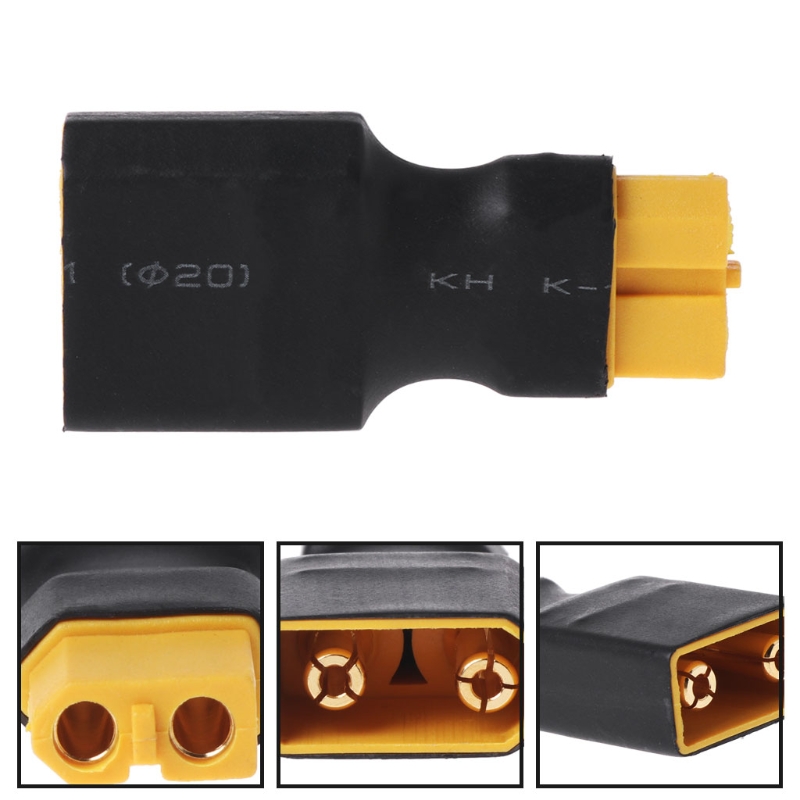 XT90 Male to XT60 Female Adapt - огляд і ціна Drone Battery Connector