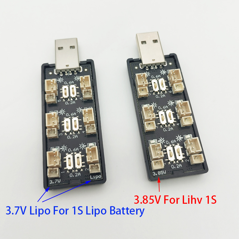 6CH USB 1S LiPo/LiHv 3.7V/4.2V - огляд і ціна Drone Battery Balance Charger