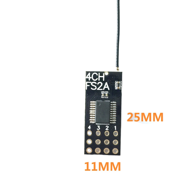 Flysky FS2A Mini Receiver 4CH  - огляд і ціна Drone Battery Lipo