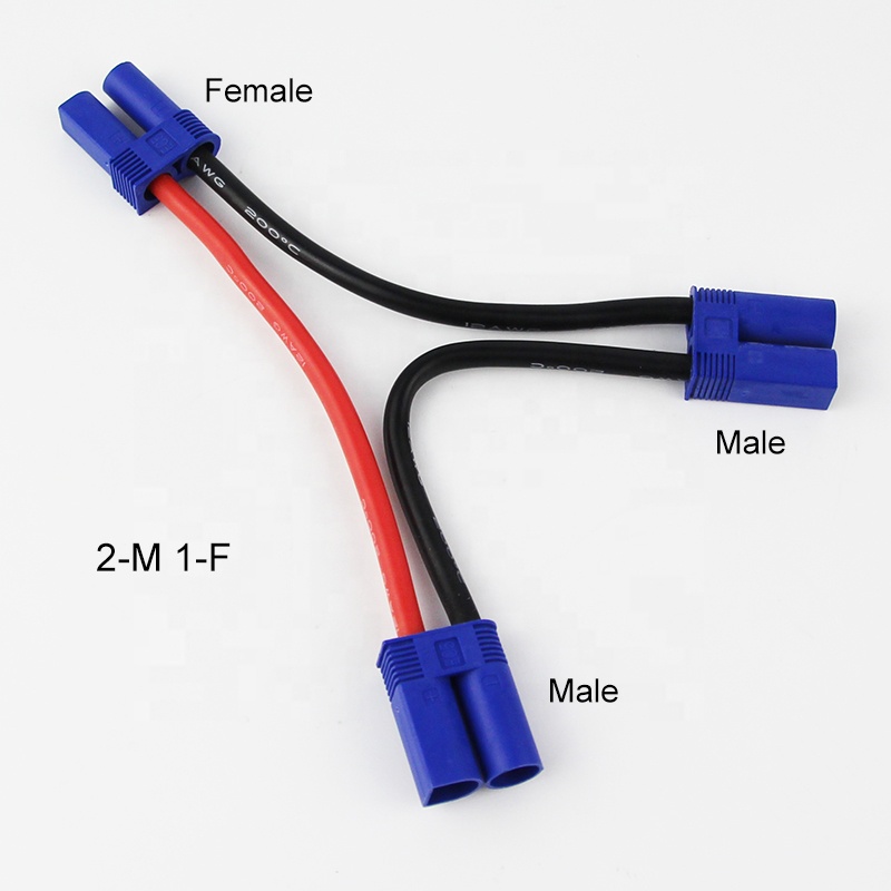 10PCS EC5 Series 12AWG 100mm S - огляд і ціна Drone Battery Connector