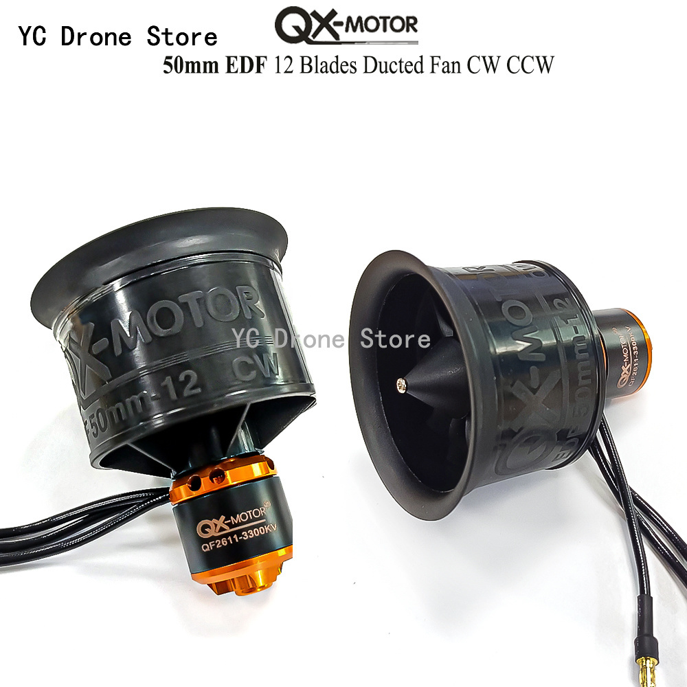 QX-MOTOR 50mm EDF QF2611 12-Bl - огляд і ціна Drone Battery 3S