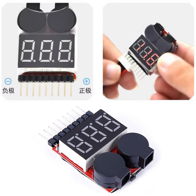 RC Car Cell Checker BB ring Li - огляд і ціна Drone Battery Voltage Checker