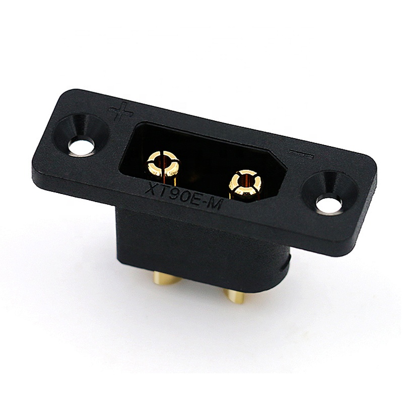 30PCSAmass Black XT90E-M Panel - огляд і ціна Drone Battery Connector