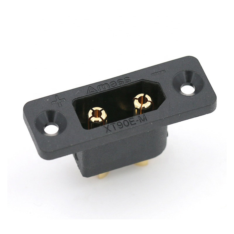 30PCSAmass Black XT90E-M Panel - огляд і ціна Drone Battery Connector