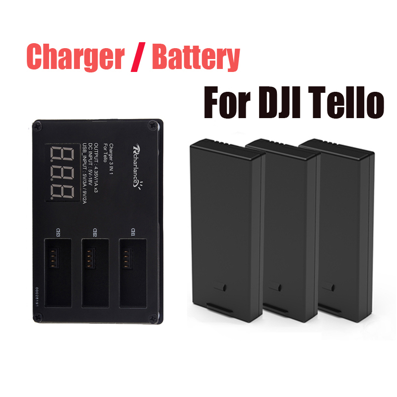 Original DJI Tello battery / D - огляд і ціна Drone Battery Balance Charger