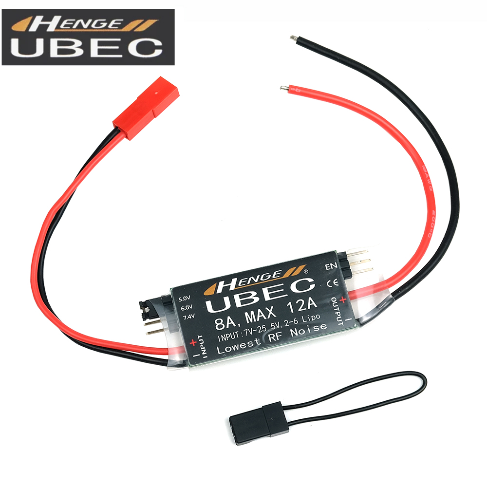 HENGE 8A UBEC Output 5V/6V/7.4 - огляд і ціна Drone Battery 6S