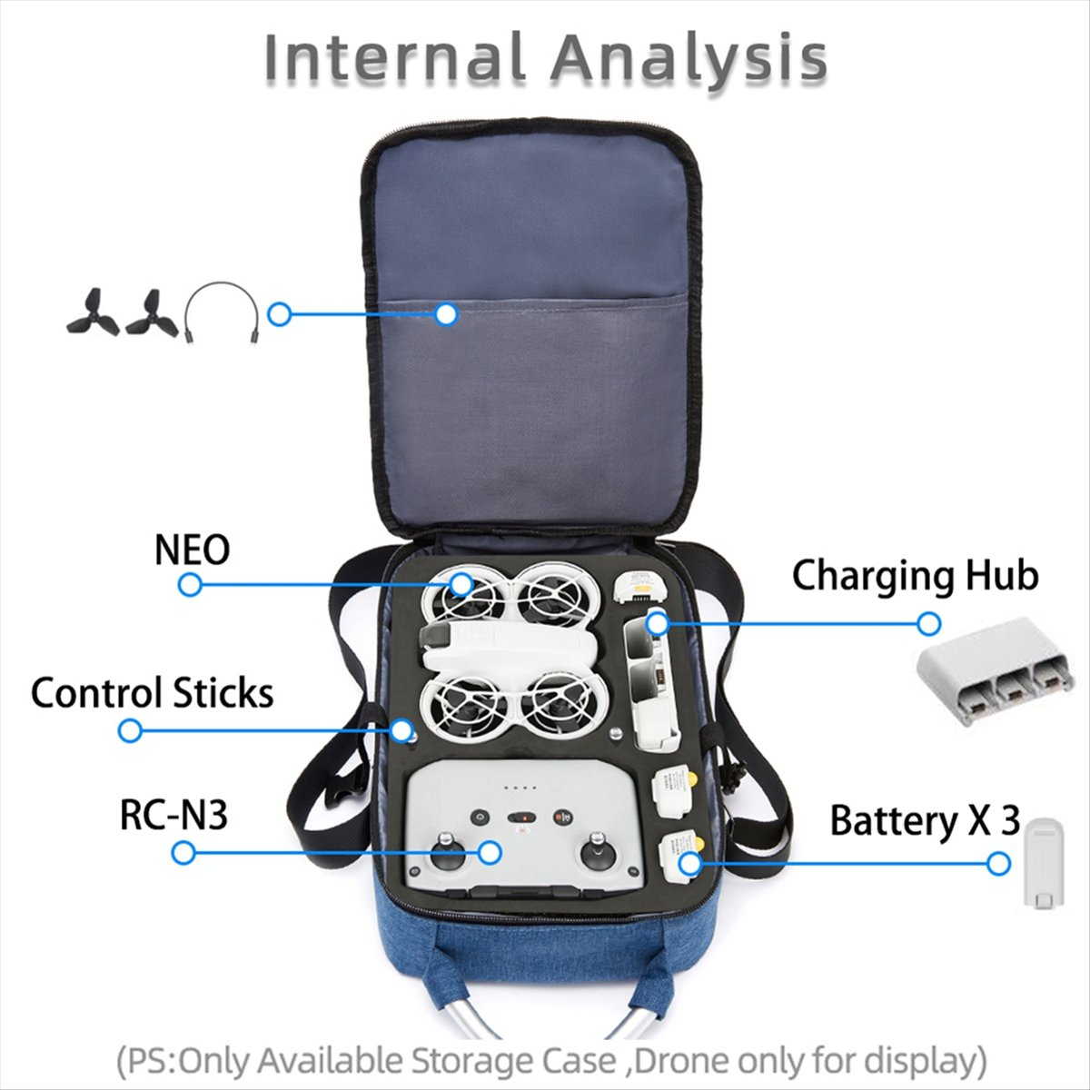(A26M) Carrying Case Single-Sh - огляд і ціна Drone Battery Bag