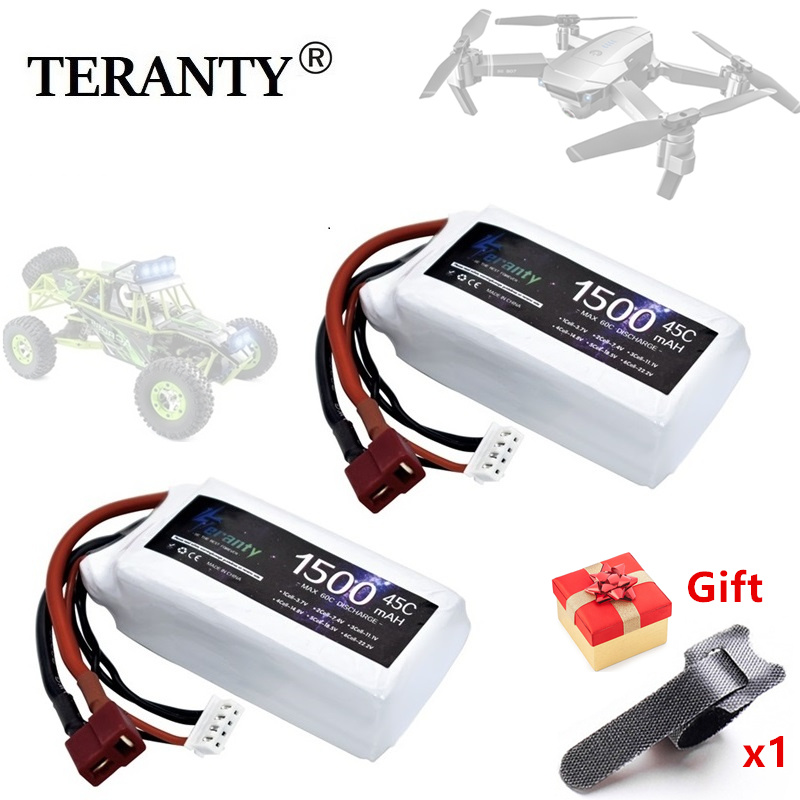 TERANTY 3s 45C 11.1V 1500mah L - огляд і ціна Drone Battery 3S