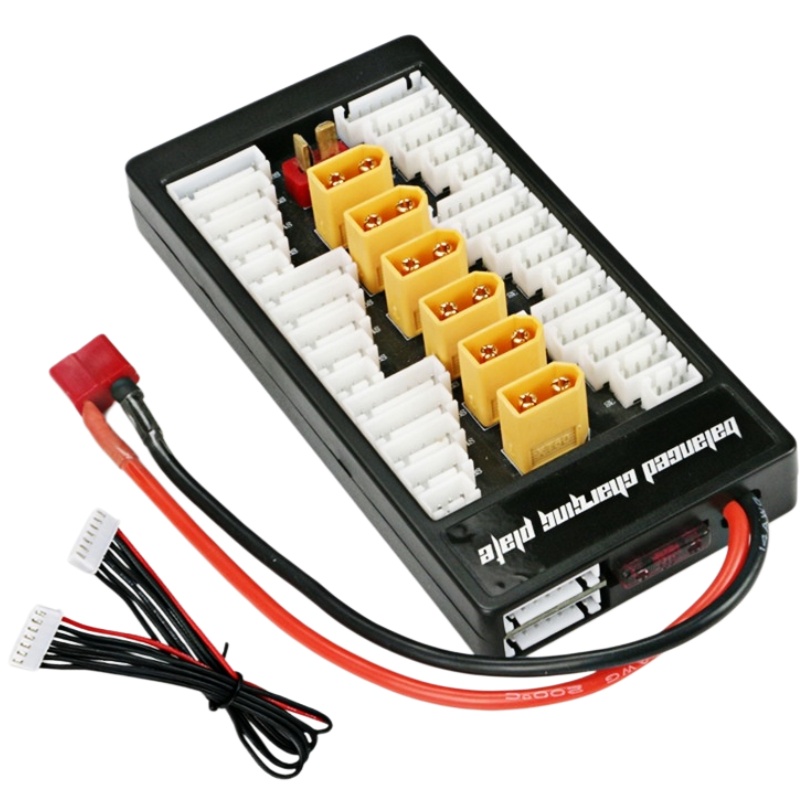 6 in 1 XT60 Parallel Charging  - огляд і ціна Drone Battery Parallel Board