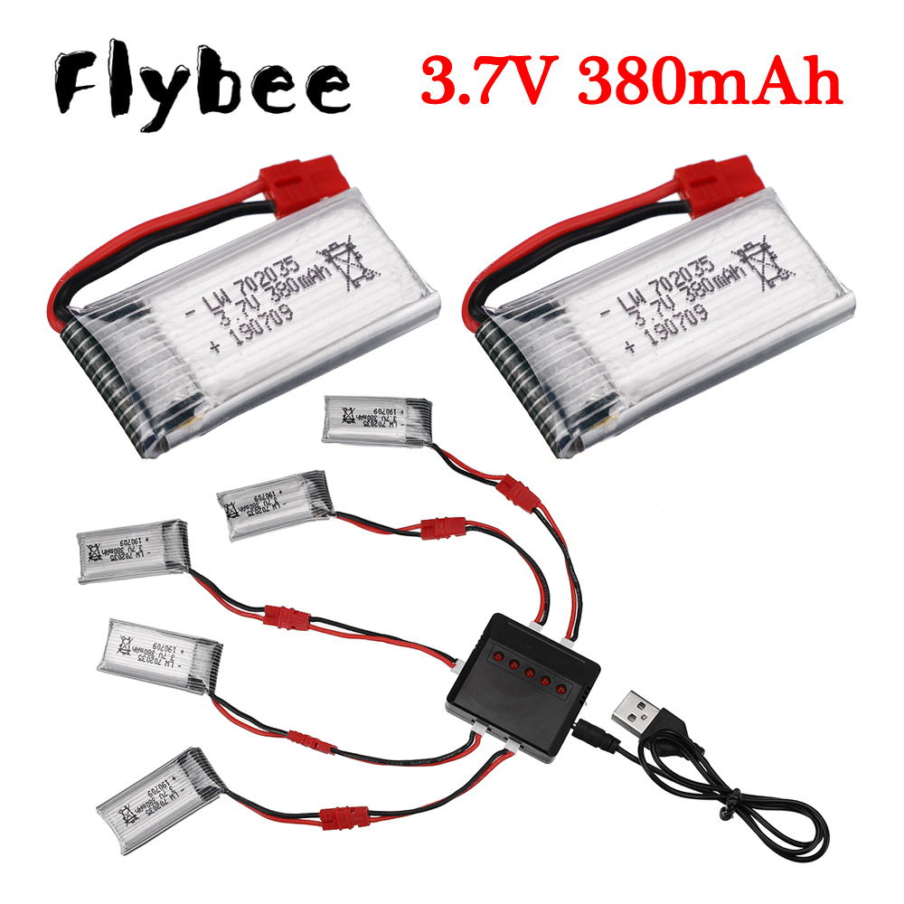 3.7V 380mAh Lipo Battery With  - огляд і ціна Drone Battery Lipo