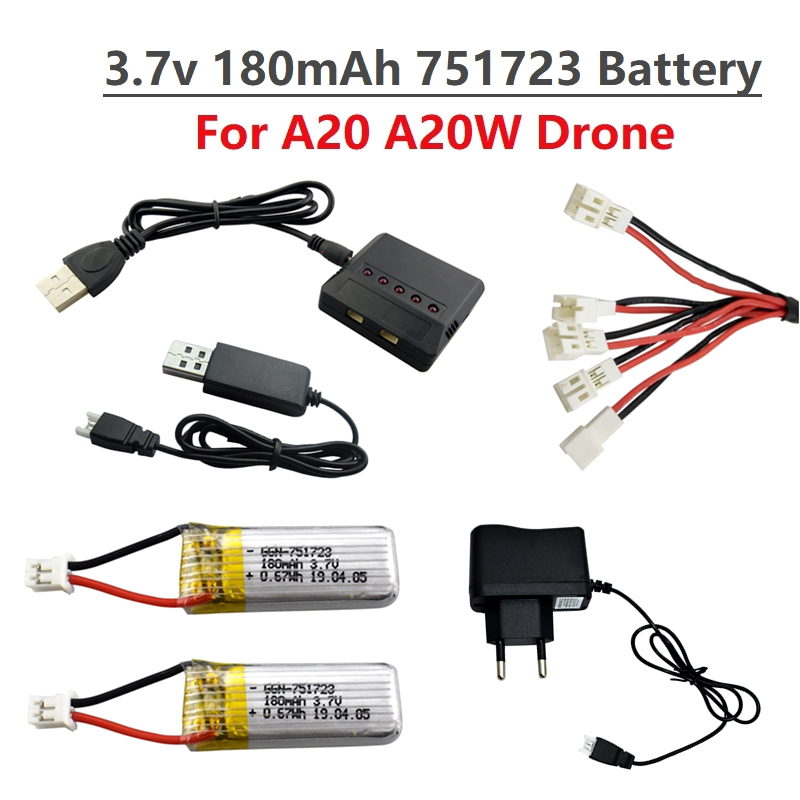 Original 3.7V 180mAh Lipo Batt - огляд і ціна Drone Battery Li-Ion