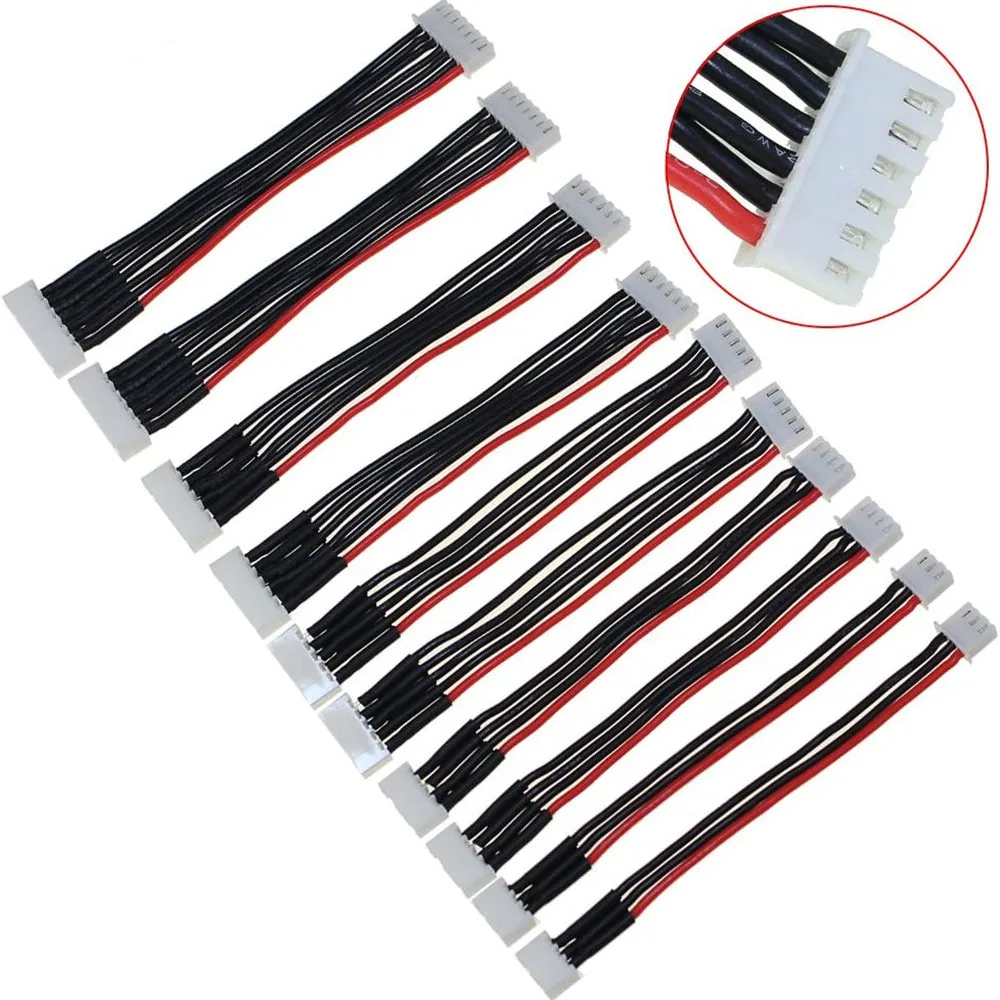 5pcs/lot JST-XH 1S 2S 3S 4S 5S - огляд і ціна Drone Battery 6S