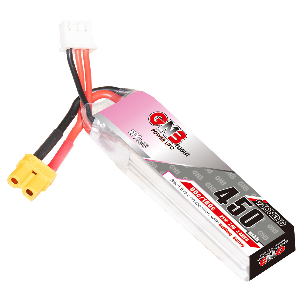 GNB LiPo Battery HV 2S 7.6V 45 - огляд і ціна Drone Battery Lipo