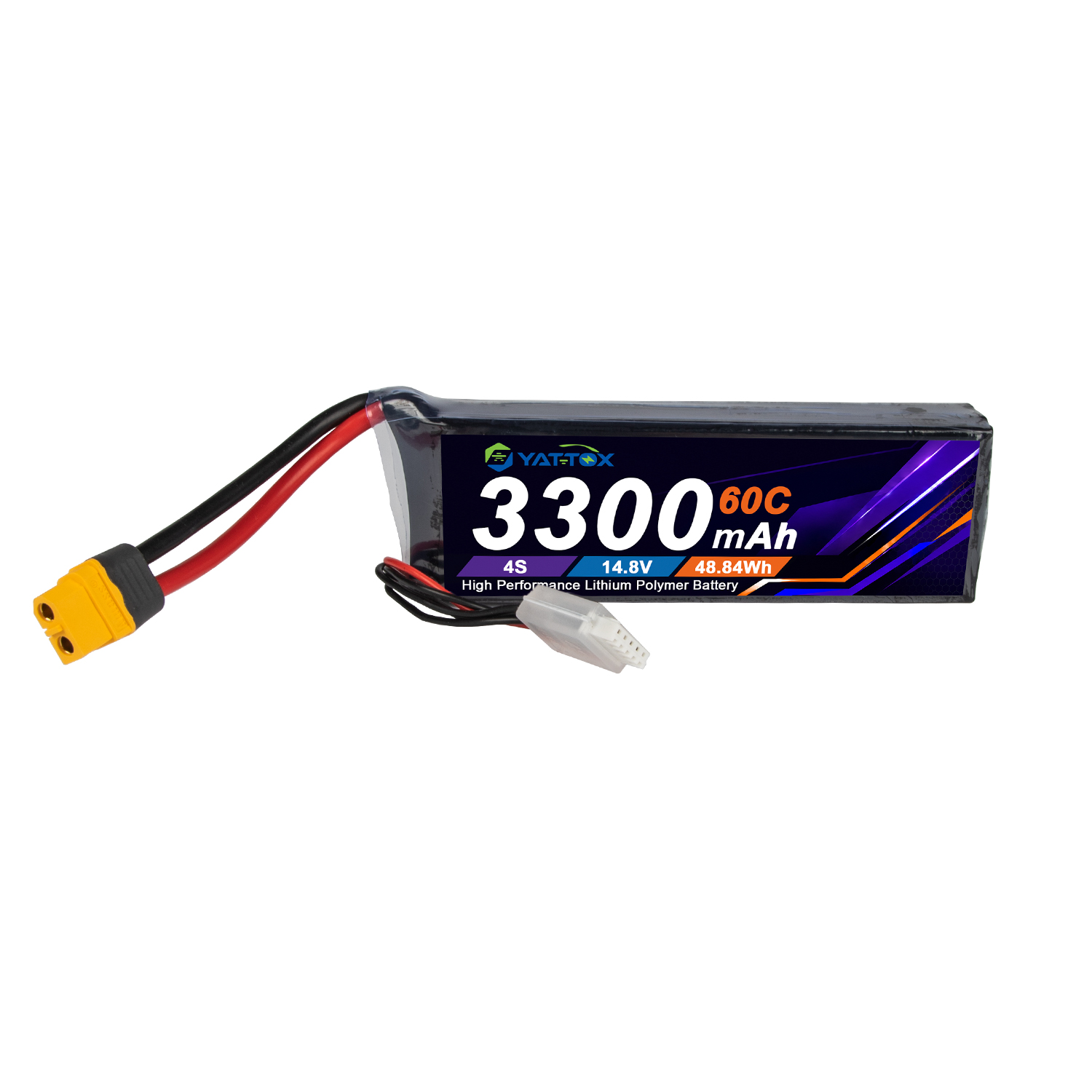 Yattox 4S 3300mAh 60C LiPo Bat - огляд і ціна Drone Battery 4S