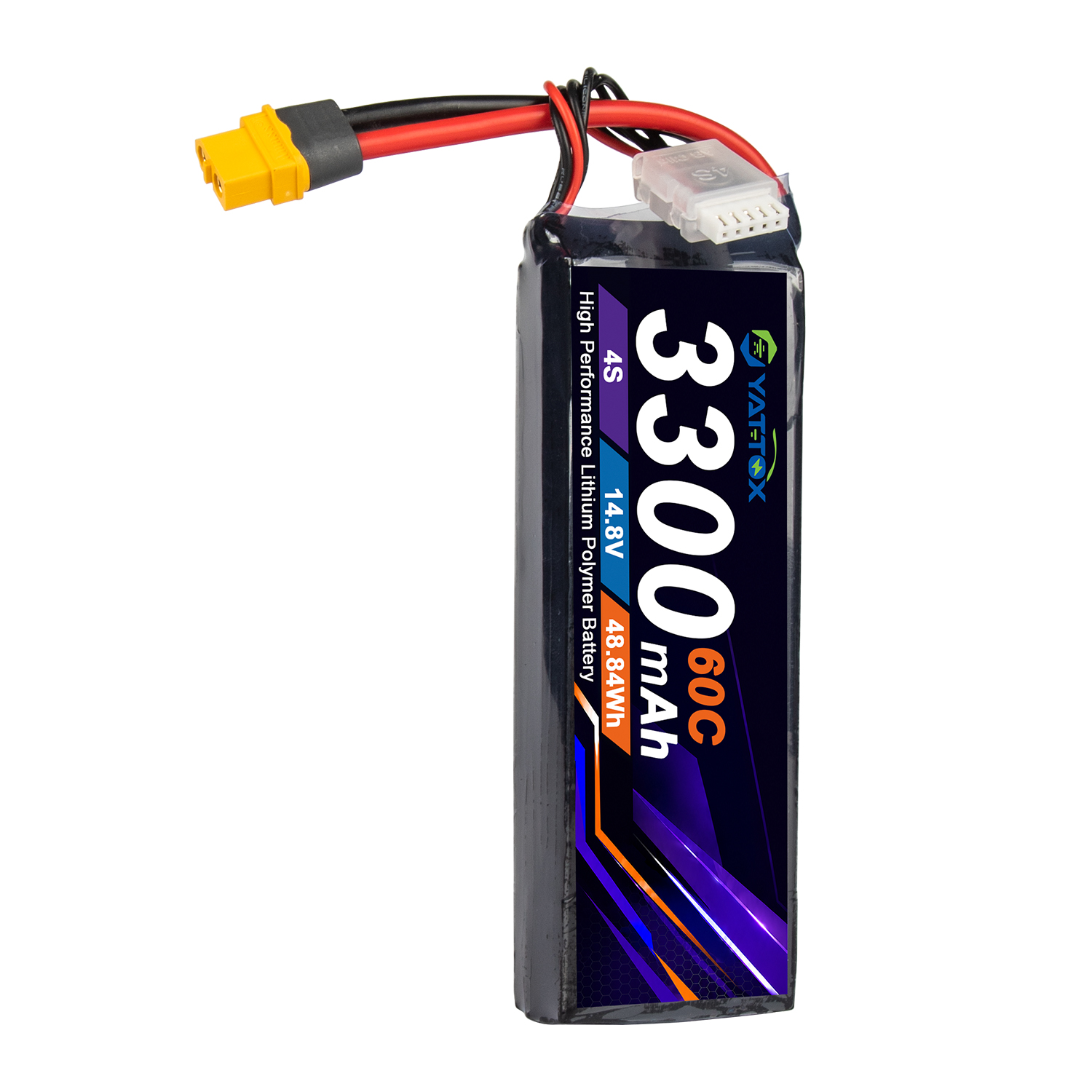 Yattox 4S 3300mAh 60C LiPo Bat - огляд і ціна Drone Battery 4S