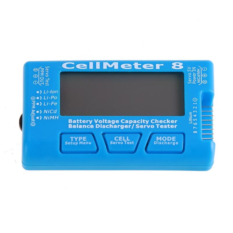 Cellmeter 8 Digital Battery Ch - огляд і ціна Drone Battery Voltage Checker