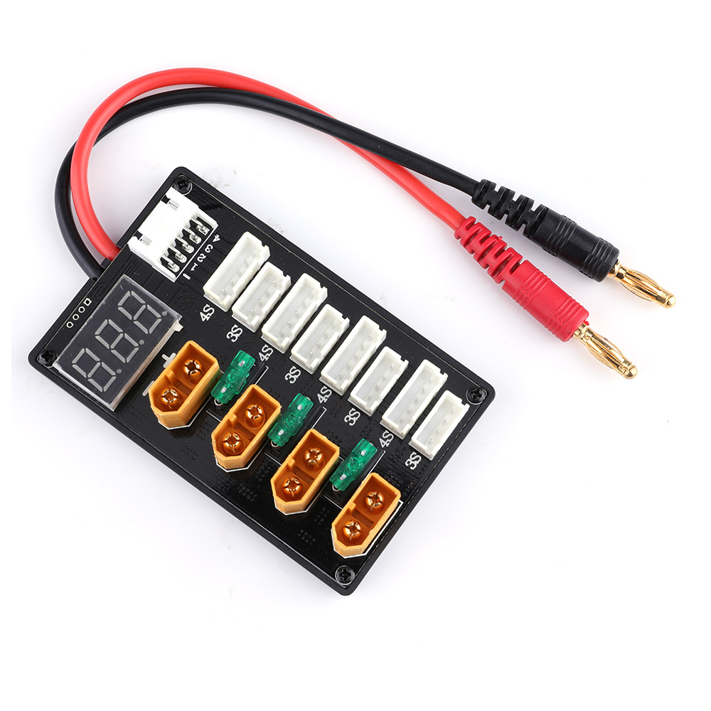 XT60 Plug 3S 4S Lipo Battery P - огляд і ціна Drone Battery Parallel Board