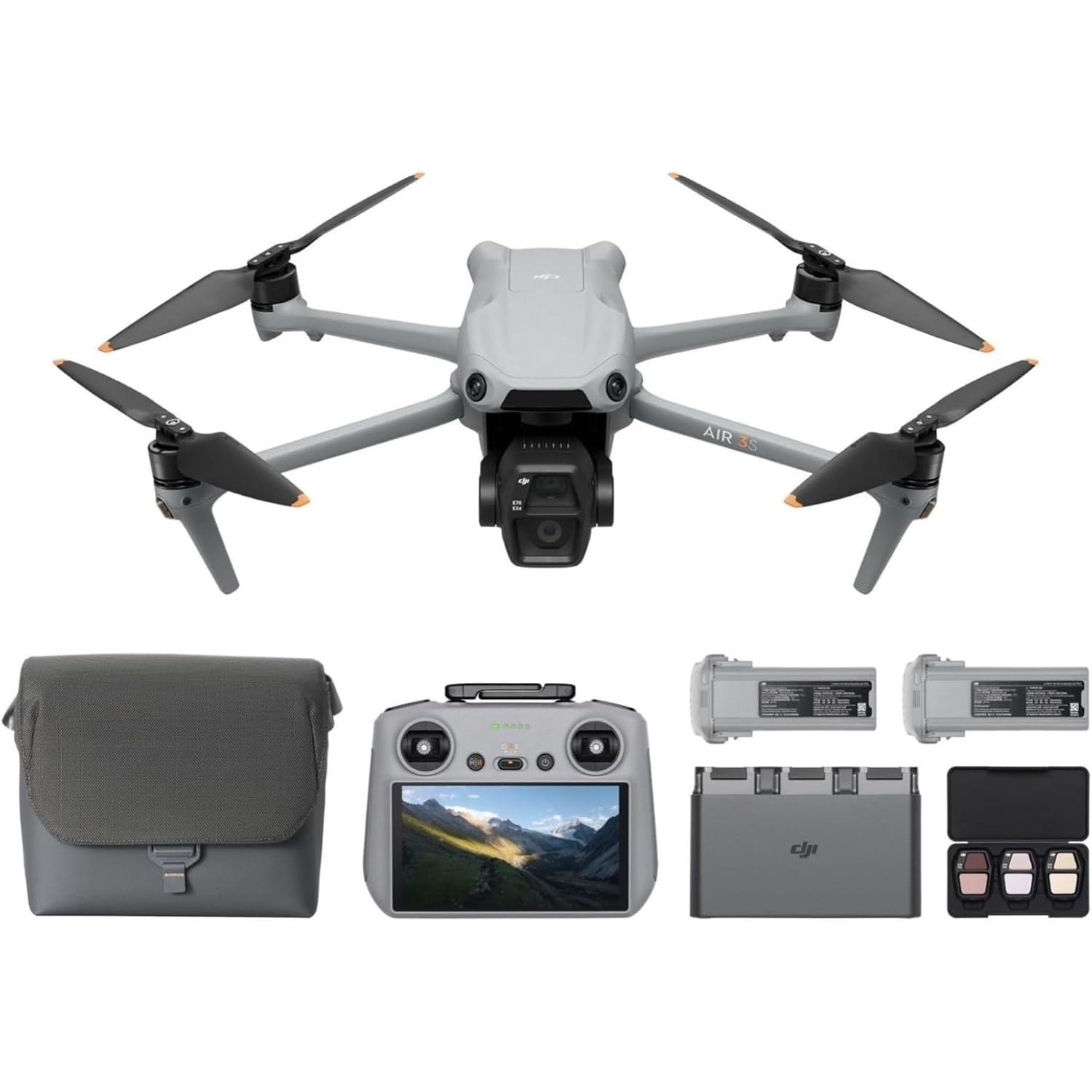 DJI Air 3S Fly More Combo (RC  - огляд і ціна Drone Battery 3S
