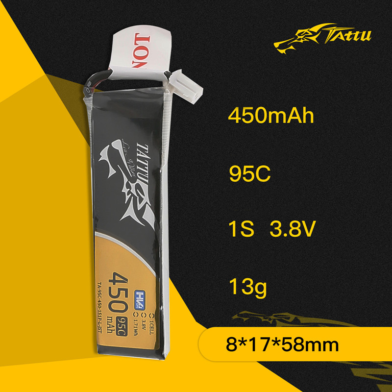 3Pcs NEW TATTU 450/500/550mAh  - огляд і ціна Drone Battery 3S
