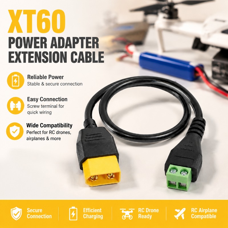 XT60 Connector Male Female To  - огляд і ціна Drone Battery Balance Charger