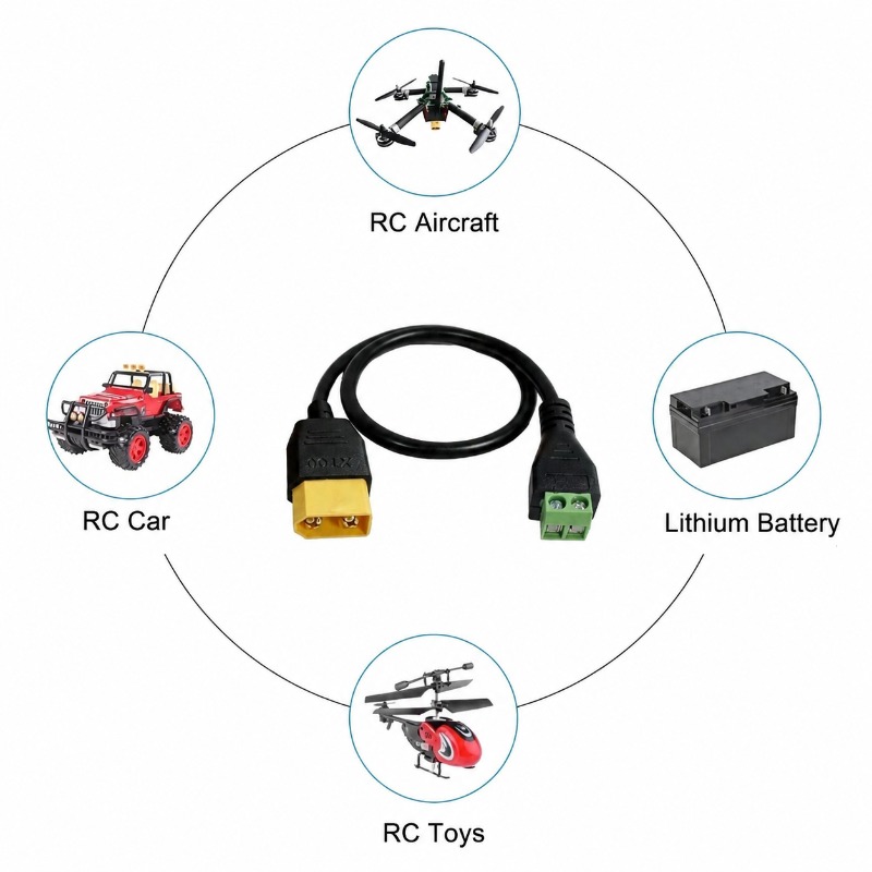 XT60 Connector Male Female To  - огляд і ціна Drone Battery Balance Charger