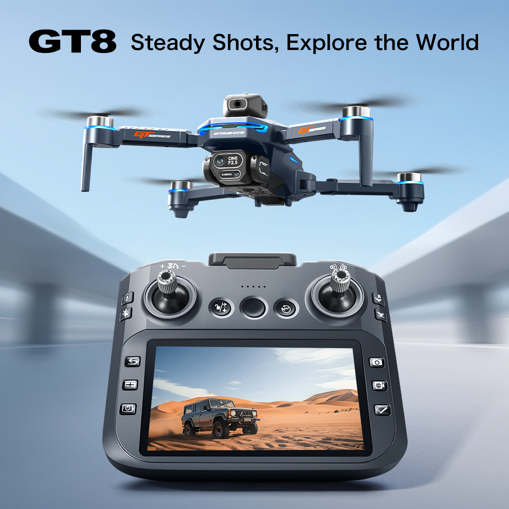 GT8 Obstacle Avoidance Aerial  - огляд і ціна Drone Battery Box