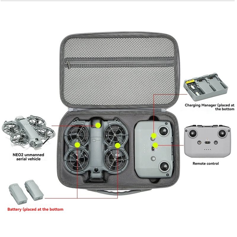 Protective Case For DJI Neo 2  - огляд і ціна Drone Battery Bag