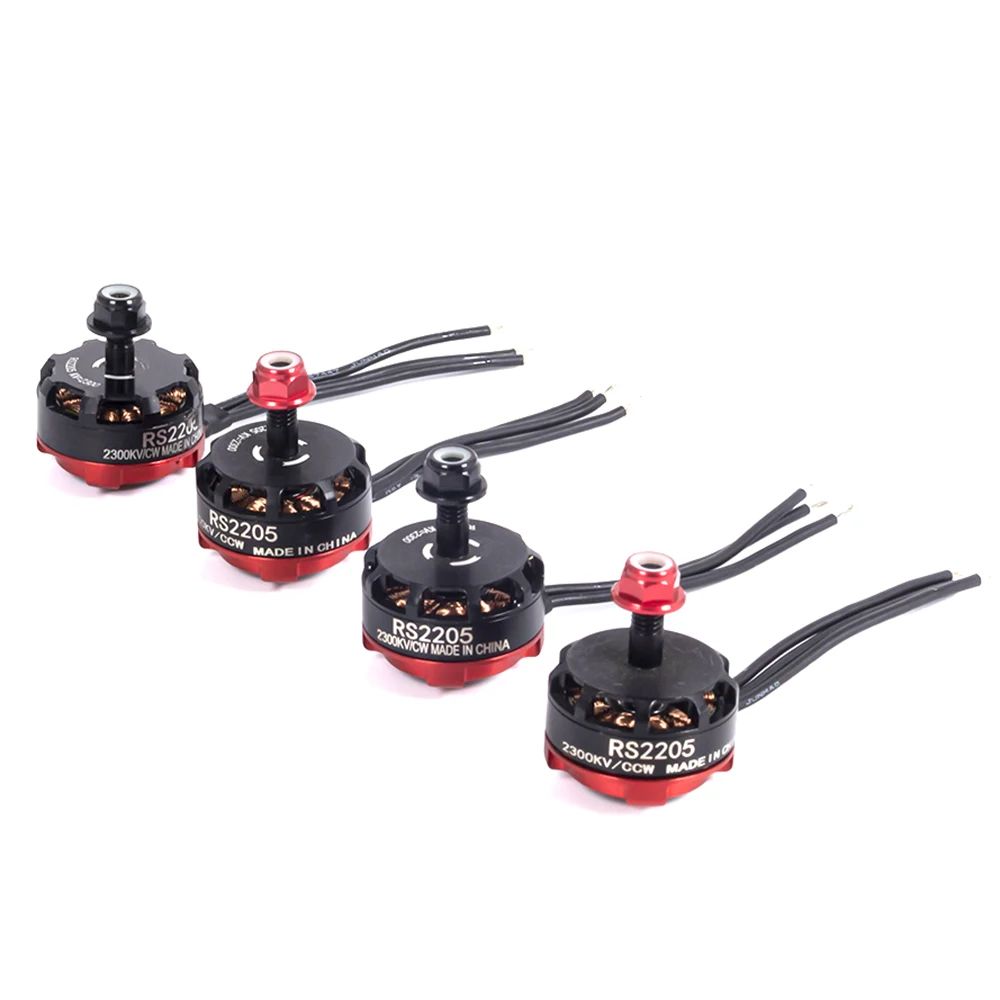 2/4pcs Brushless Motor RS2205  - огляд і ціна Drone Battery 6S