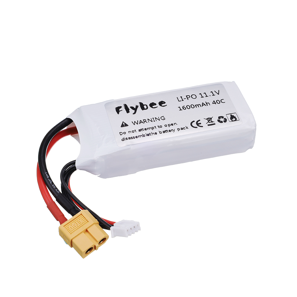 2pcs High Rate 40C 11.1V 1600m - огляд і ціна Drone Battery 3S