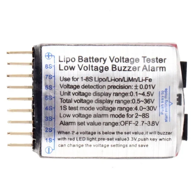 1/2/5PCS RC Voltage Display Ba - огляд і ціна Drone Battery Alarm